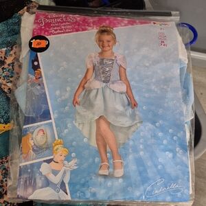 Disney Cinderella Kids Costume - Light Blue and White